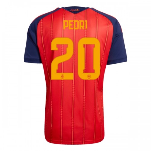 Camisola do Espanha Pedri 20 Equipamento Principal Mundial 2026 Camisola do Espanha Pedri 20 Equipamento Principal Mundial 2026